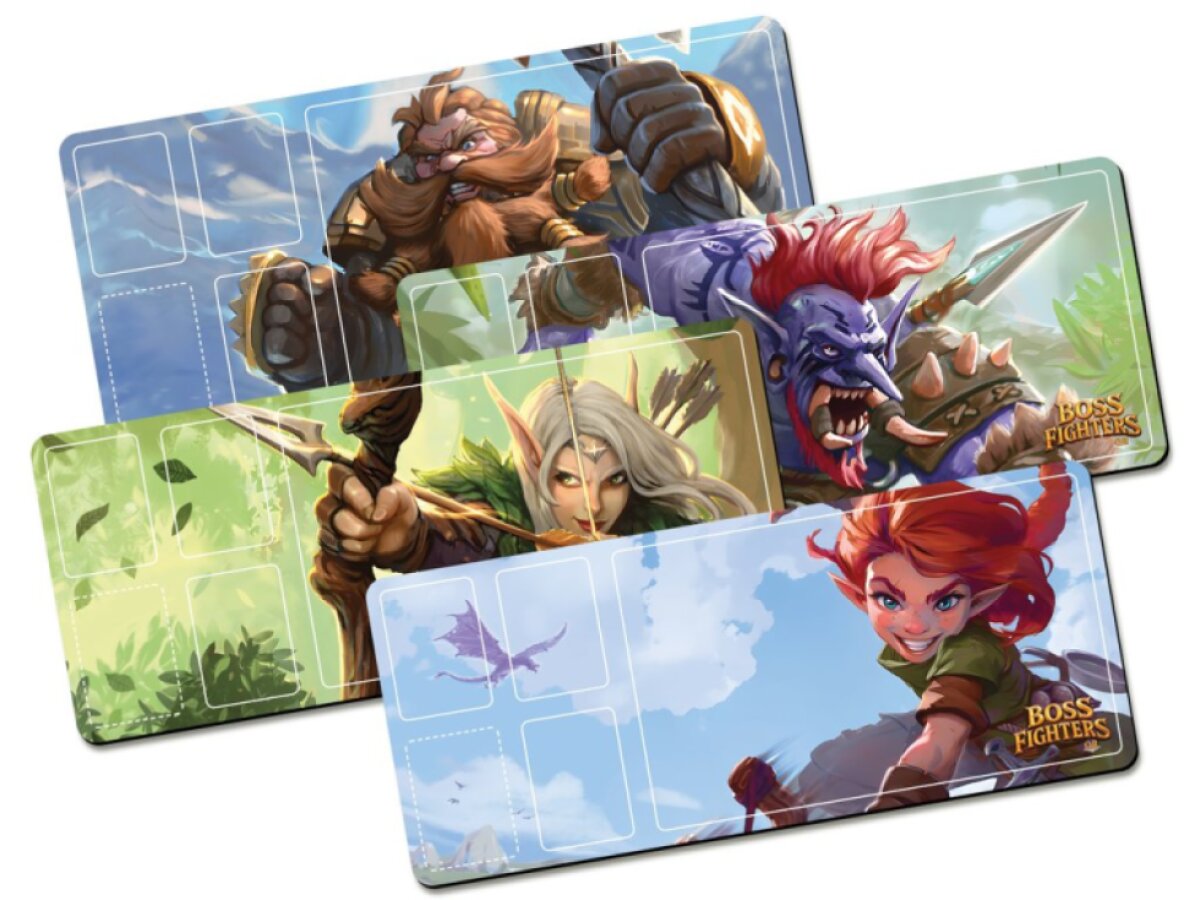 Boss Fighters QR - Neoprénové herní podložky