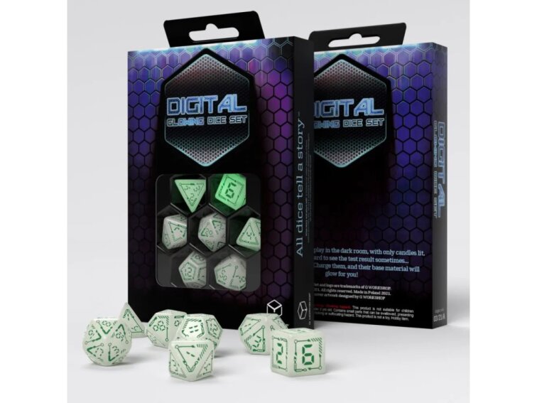 Sada kostek - Digital Glowing
