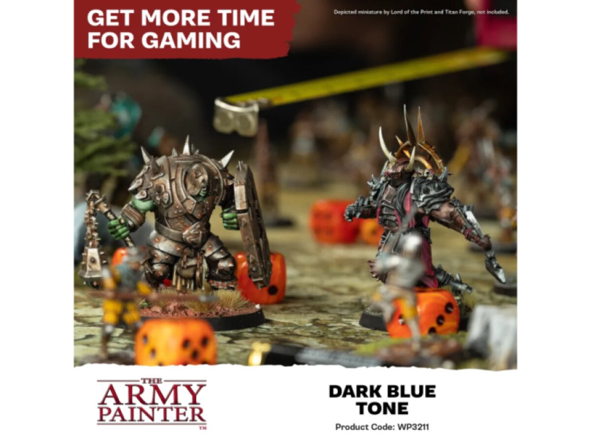 Army Painter: Fanatic Wash - Dark Blue Tone