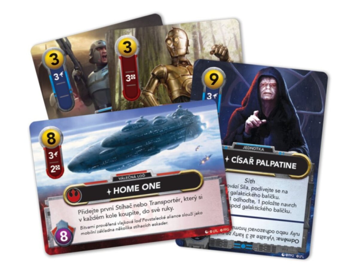 Star Wars: The Deckbuilding Game - Povstalci a Impérium - Posily