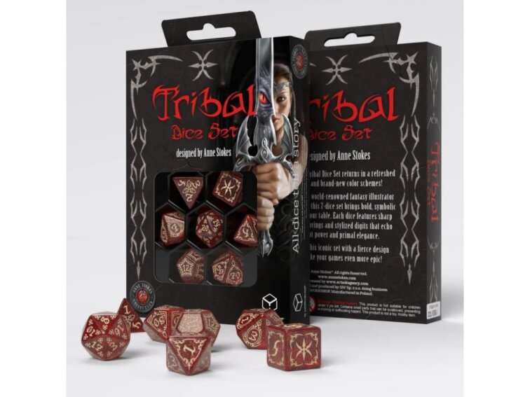 Sada kostek Tribal - Srdce kmene