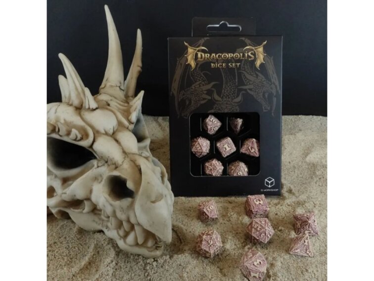 Sada kostek Dracopolis - Maďarský trnoocasý