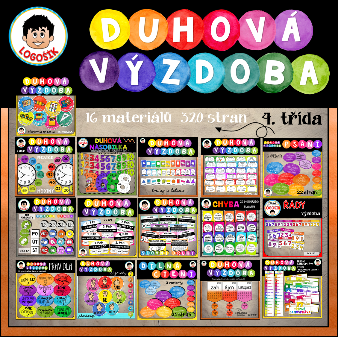 Výzdoba do škol, která je krásná, praktická a pomáhá každý den