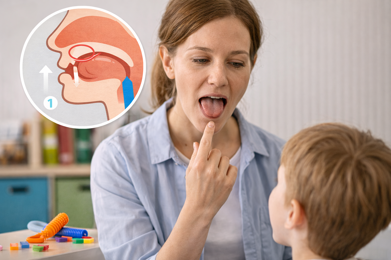 Příjem potravy a řeč: souvislosti, které rodiče neznají