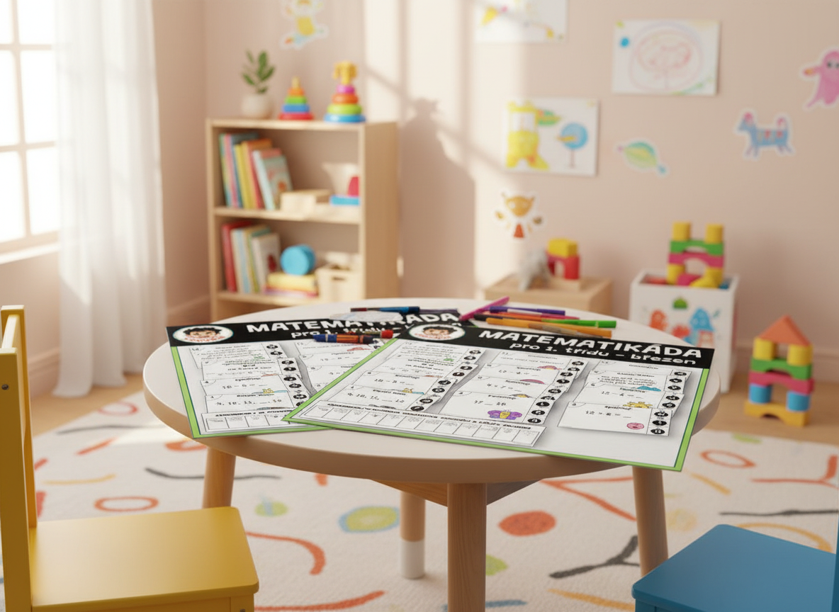 MATEMATIKÁDA - 1. třída - BŘEZEN