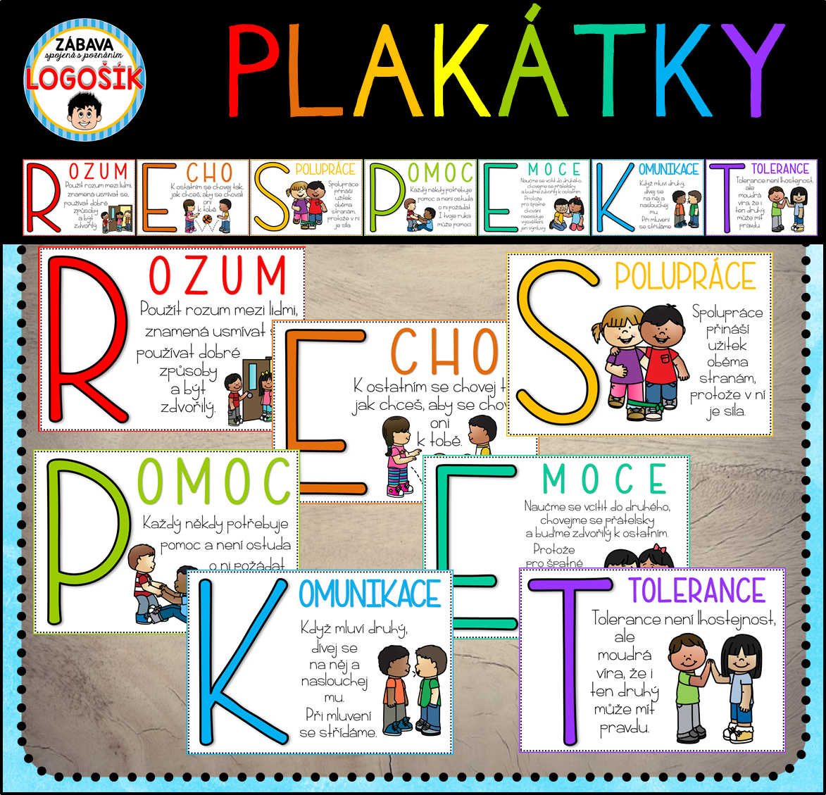 Výzdoba do škol, která je krásná, praktická a pomáhá každý den