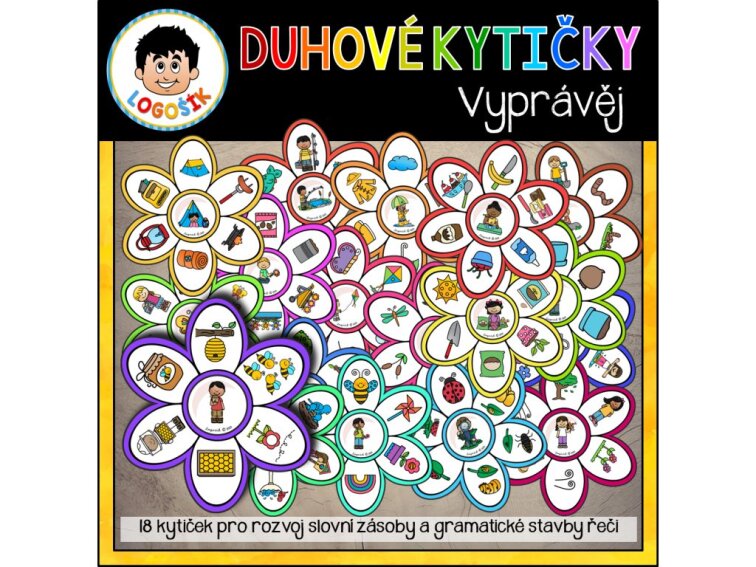 Duhové kytičky - vyprávěj