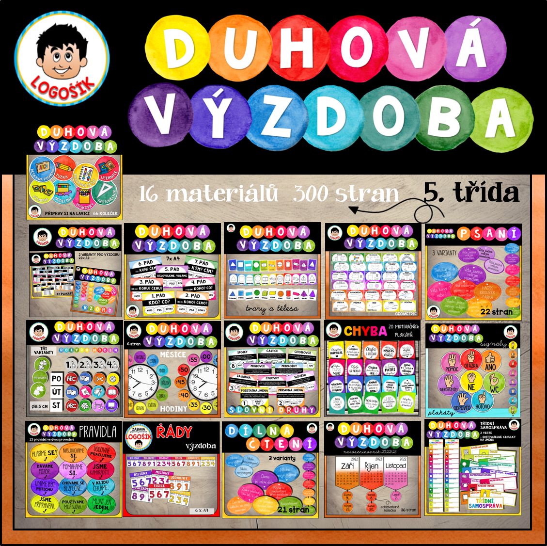 Výzdoba do škol, která je krásná, praktická a pomáhá každý den