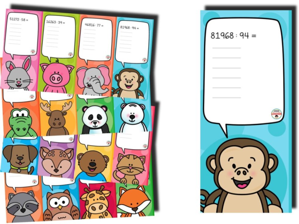 OPAKOVACÍ ZÁLOŽKY - DĚLENÍ DVOJCIFERNÝCH ČÍSEL