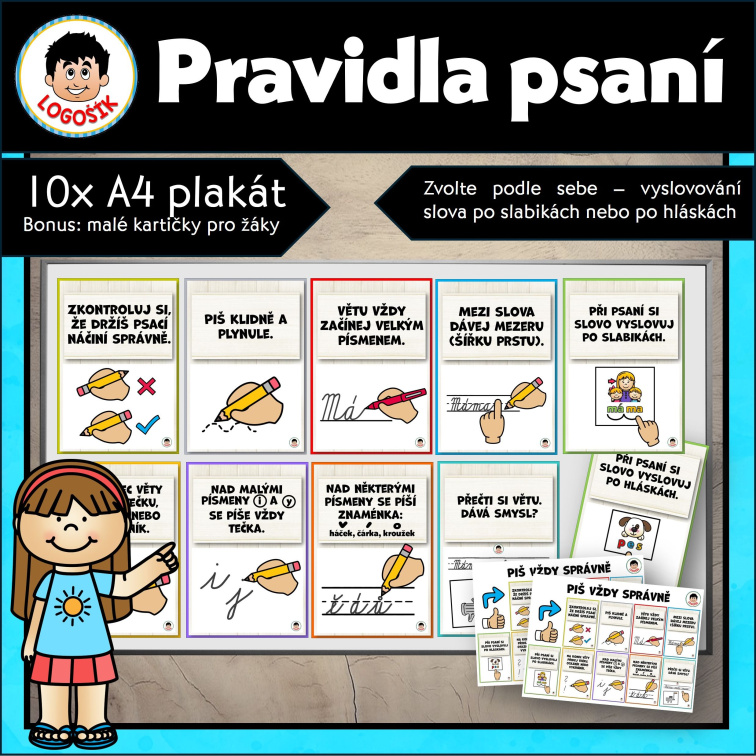 Výzdoba do škol, která je krásná, praktická a pomáhá každý den