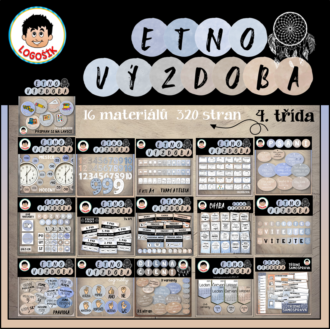 Výzdoba do škol, která je krásná, praktická a pomáhá každý den