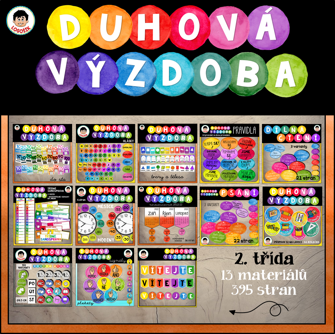 Výzdoba do škol, která je krásná, praktická a pomáhá každý den