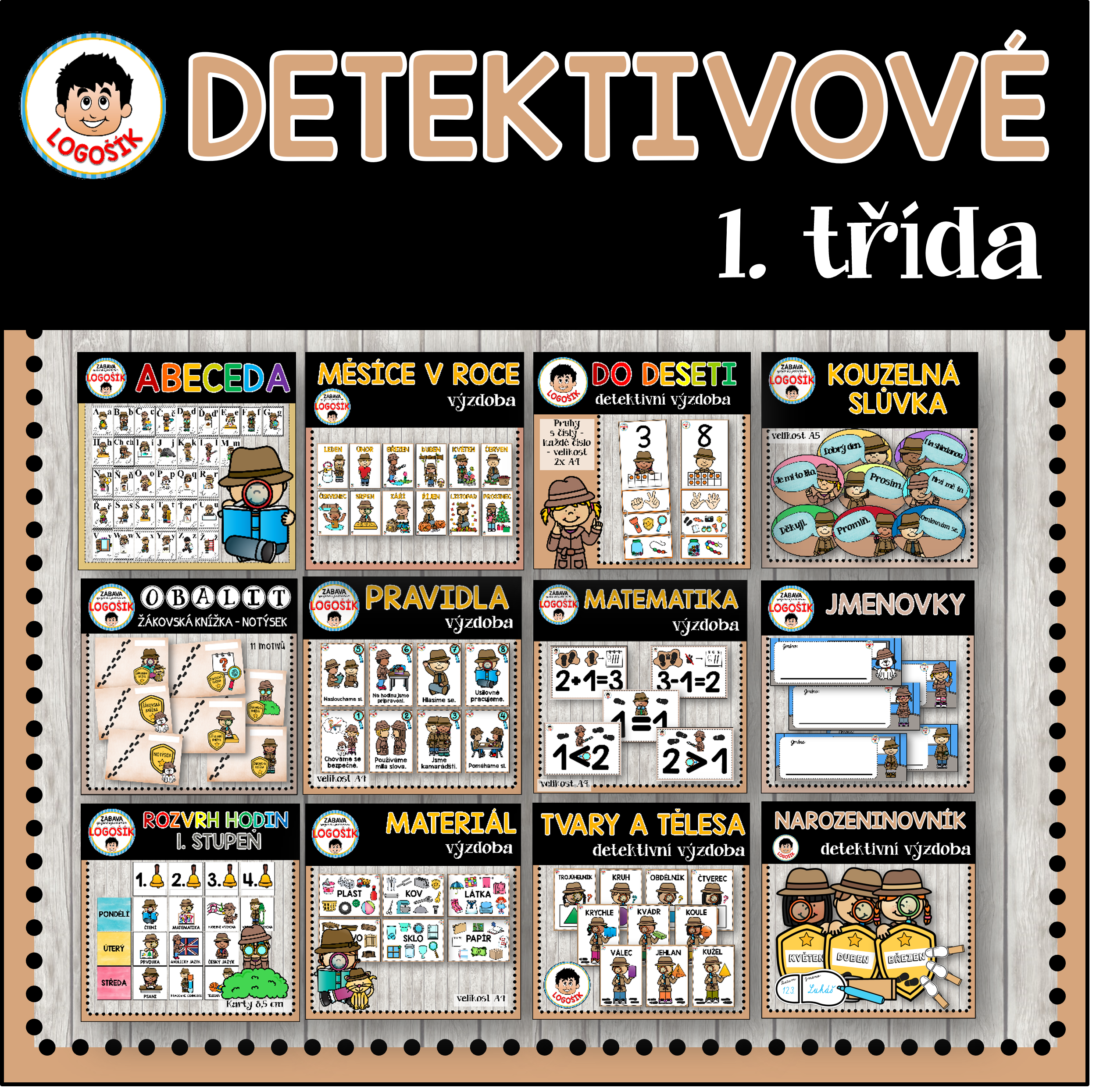 Výzdoba do škol, která je krásná, praktická a pomáhá každý den