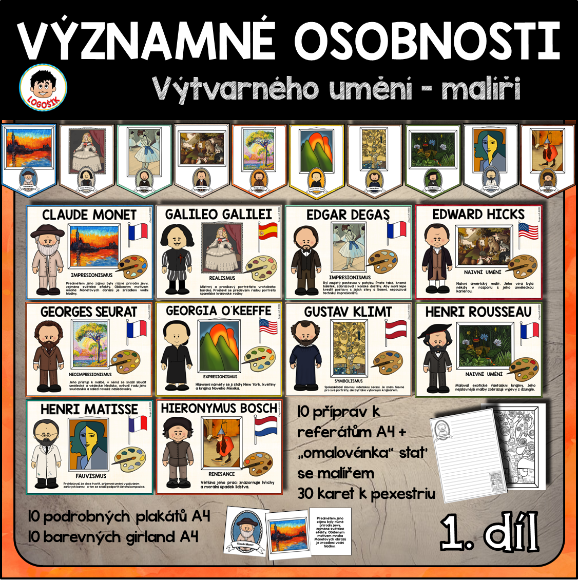 Výzdoba do škol, která je krásná, praktická a pomáhá každý den