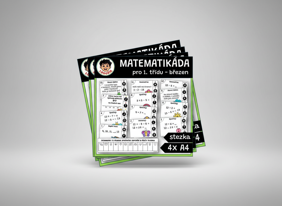 MATEMATIKÁDA - 1. třída - BŘEZEN
