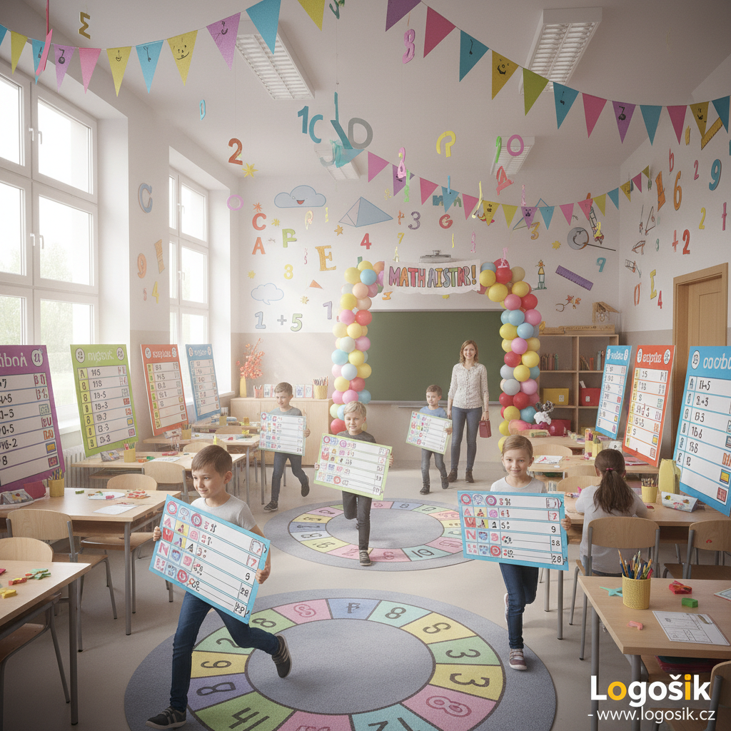 MATEMATIKÁDA - 1. třída - BŘEZEN