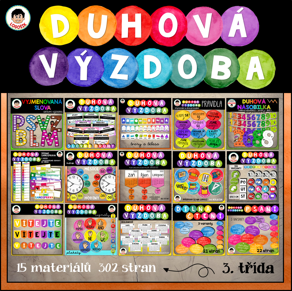 Výzdoba do škol, která je krásná, praktická a pomáhá každý den