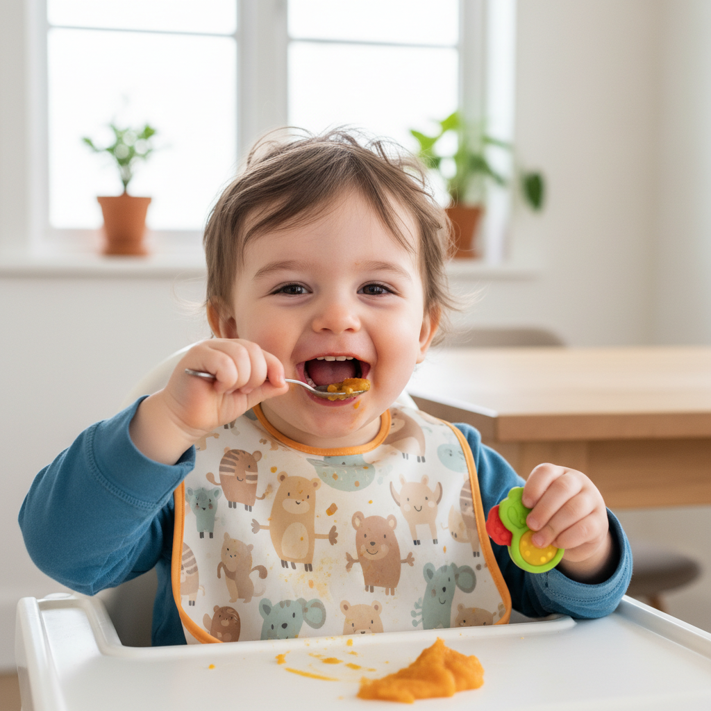 Příjem potravy a řeč: souvislosti, které rodiče neznají