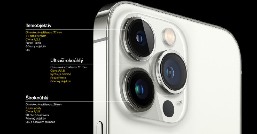 Iphone 13 Pro 256GB Graphite gray/Grafitově Šedá - Zánovní