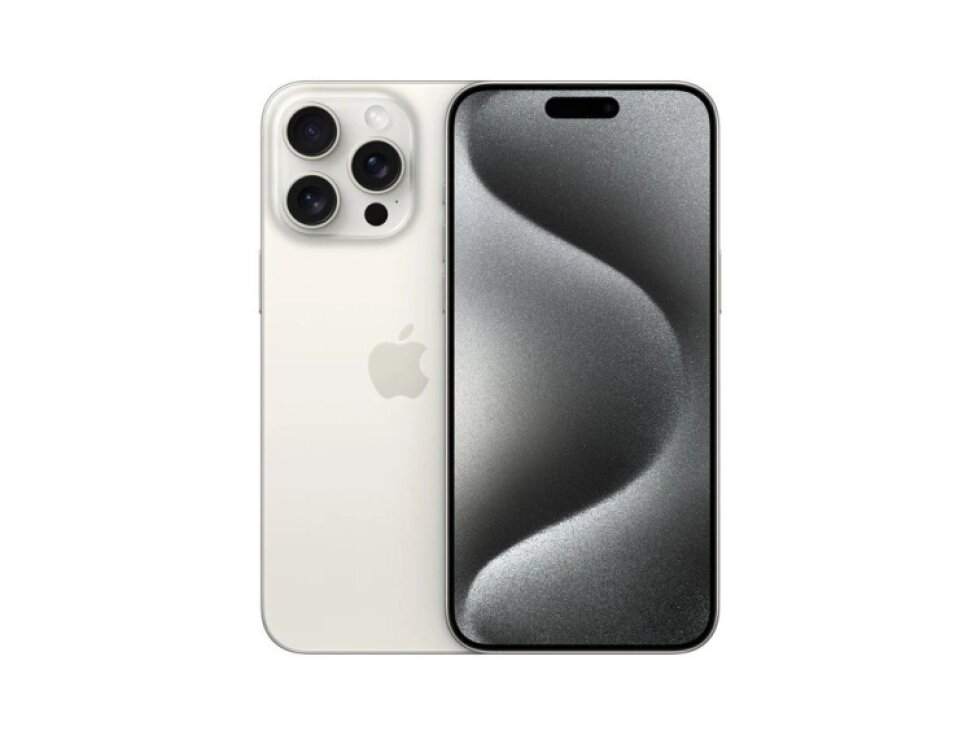iPhone 15 Pro Max 256GB White Titanium/Bílý Titán - Zánovní