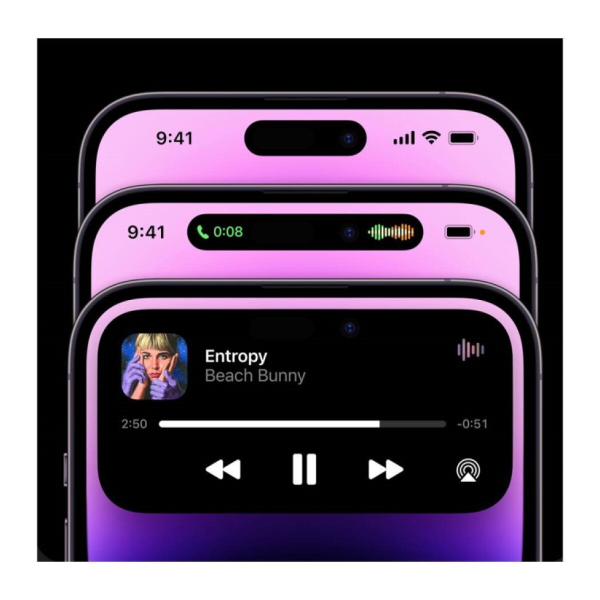 Iphone 14 Pro 128GB Space Black/Černá - Zánovní