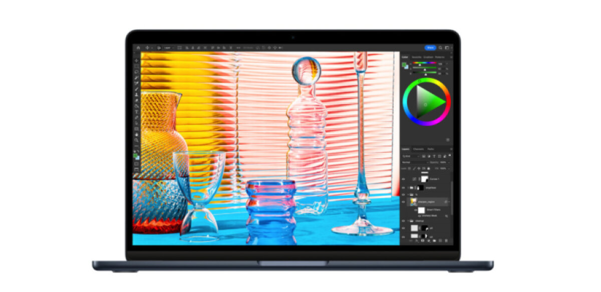 MacBook Air 13" M2 16GB/256GB CZ 2023 Temně inkoustová/Midnight - Zánovní