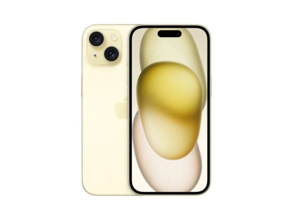 Iphone 15 256GB Yellow/Žlutá - Zánovní