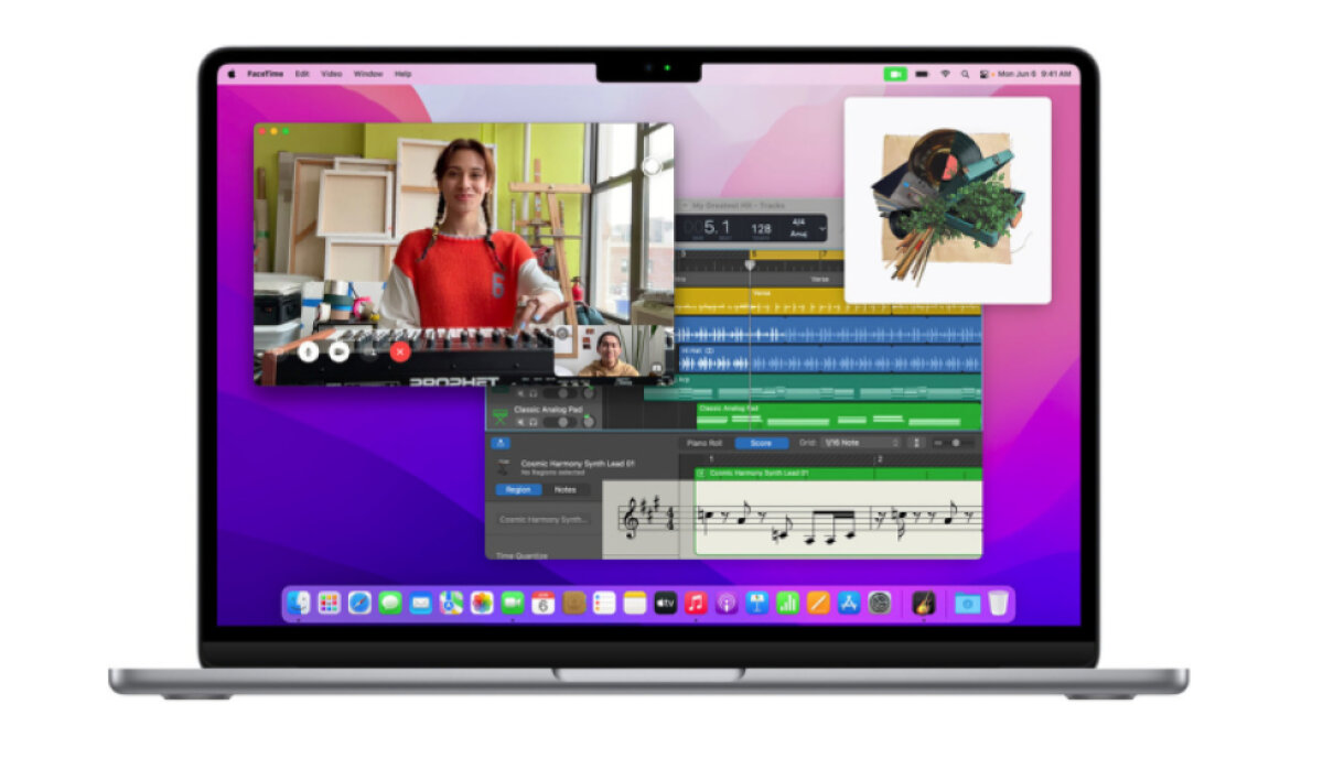 MacBook Air 13" M2 16GB/256GB CZ 2023 Temně inkoustová/Midnight - Zánovní