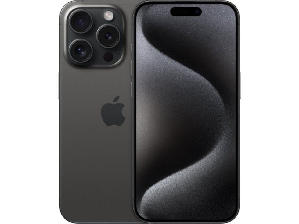 iPhone 15 Pro 128GB Black Titanium/Černý Titan - Zánovní