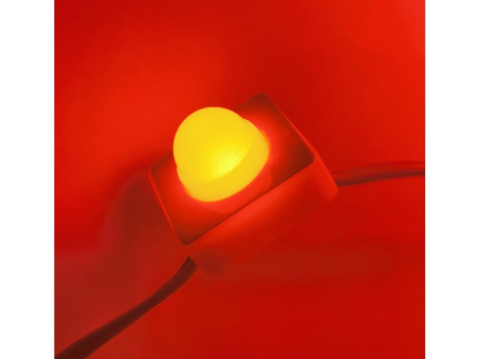 LED modul zápustný PIXEL 0,36W bodový 1čip červená IP68