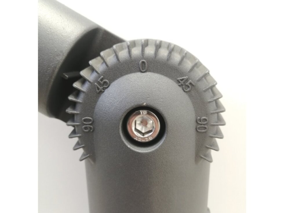 SL adaptér - úhlový kloub na sloup VO redukce 60mm/63mm