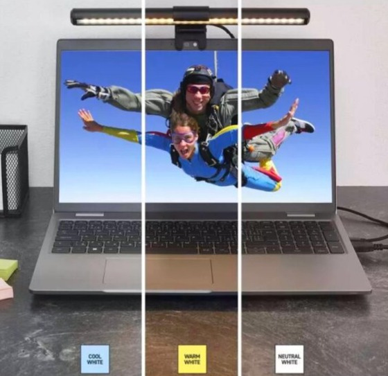 LED světlo MIA lampička na monitor CCT USB - notebook Z7625