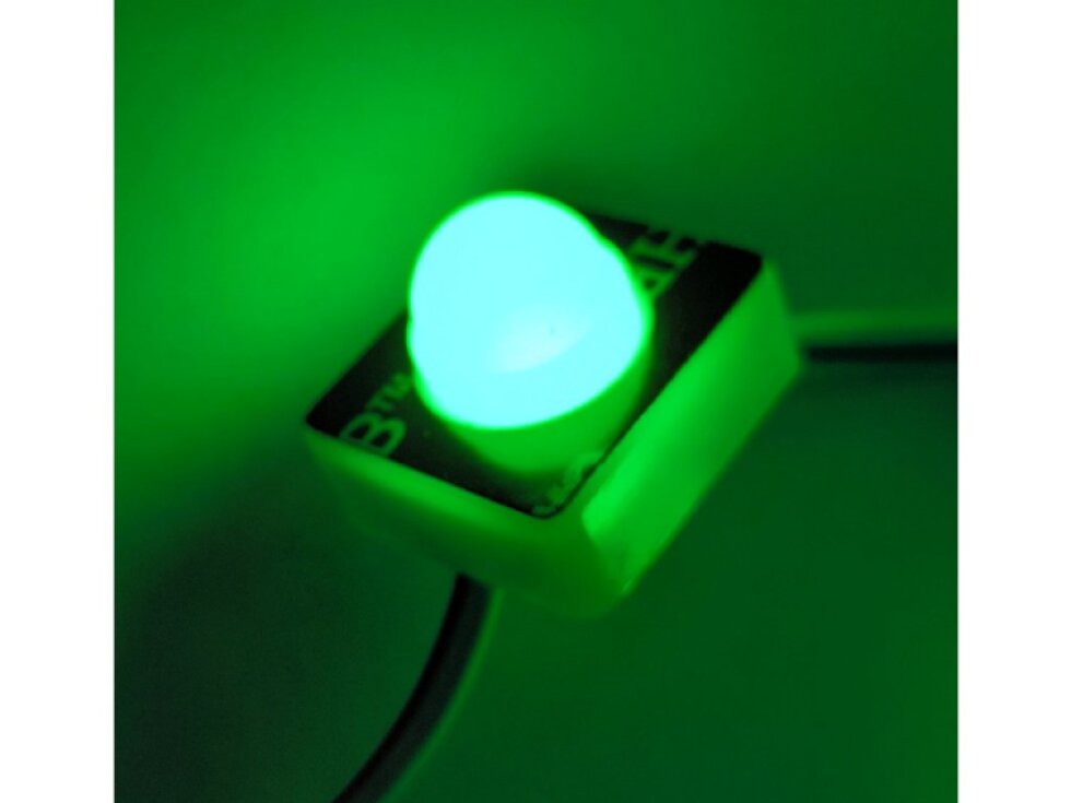 LED modul zápustný PIXEL 0,36W bodový 1čip zelená IP68