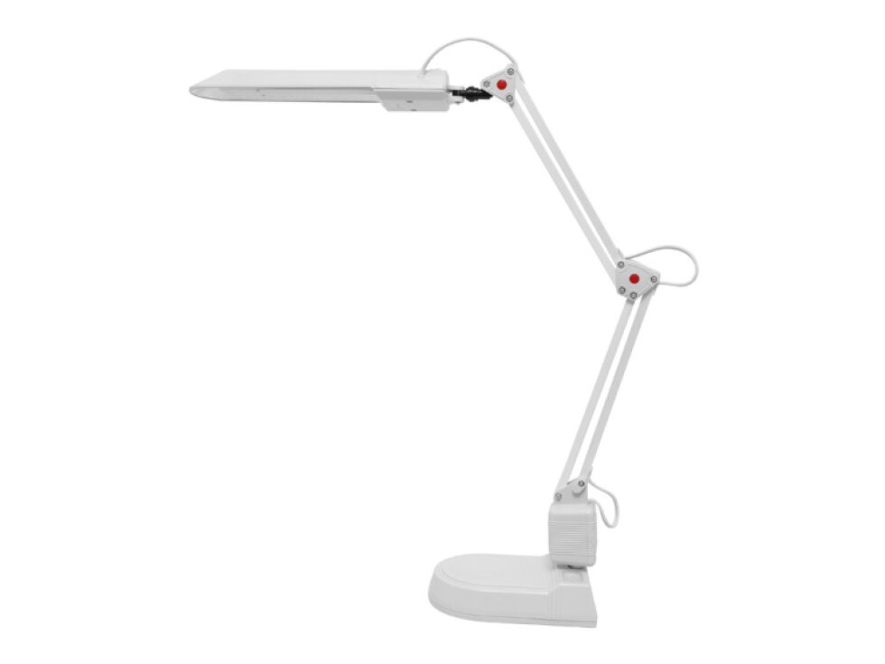 LED lampička Adept 8W bílá s kloubem L50164-LED/BI