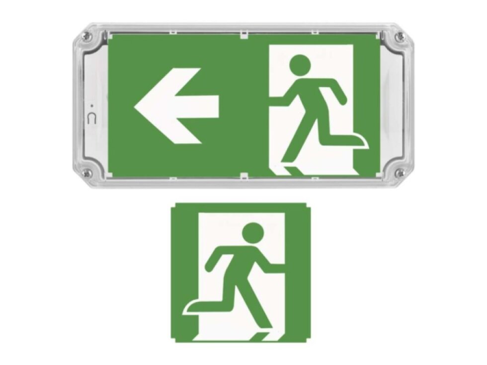 LED Nouzové svítidlo NESSI 3W 3h IP66, autotest ZN2120