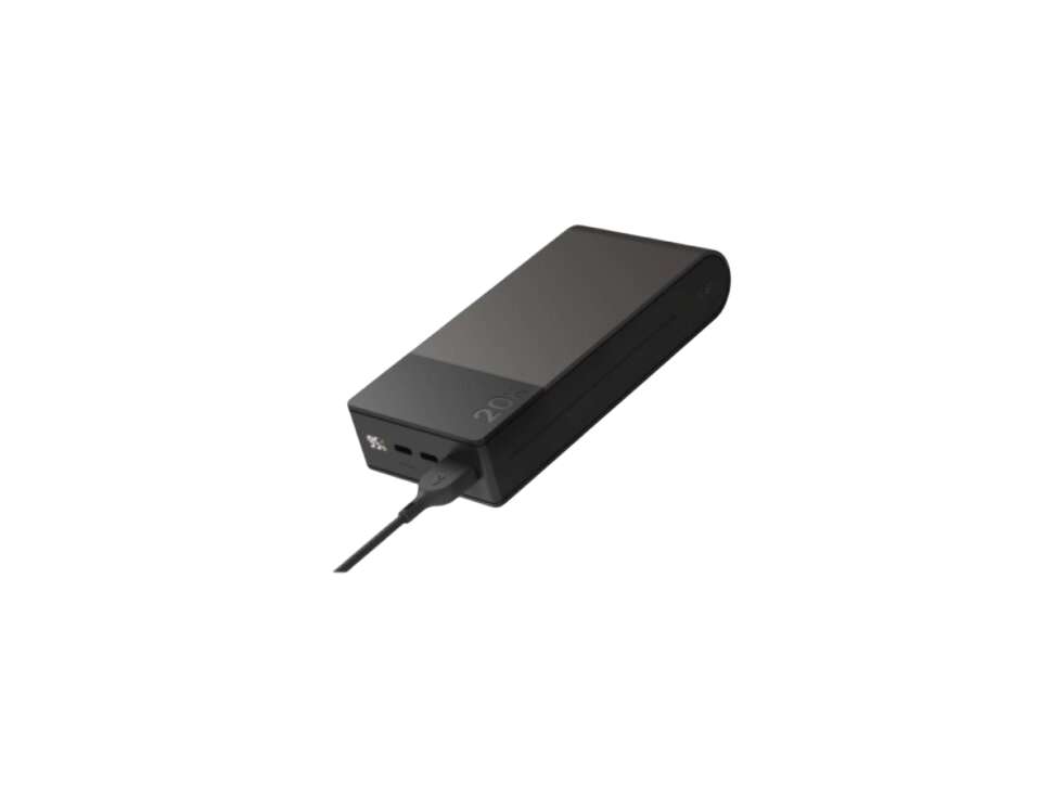 Powerbanka GP M2+ Series, 20 000 mAh, 22,5 W, šedá