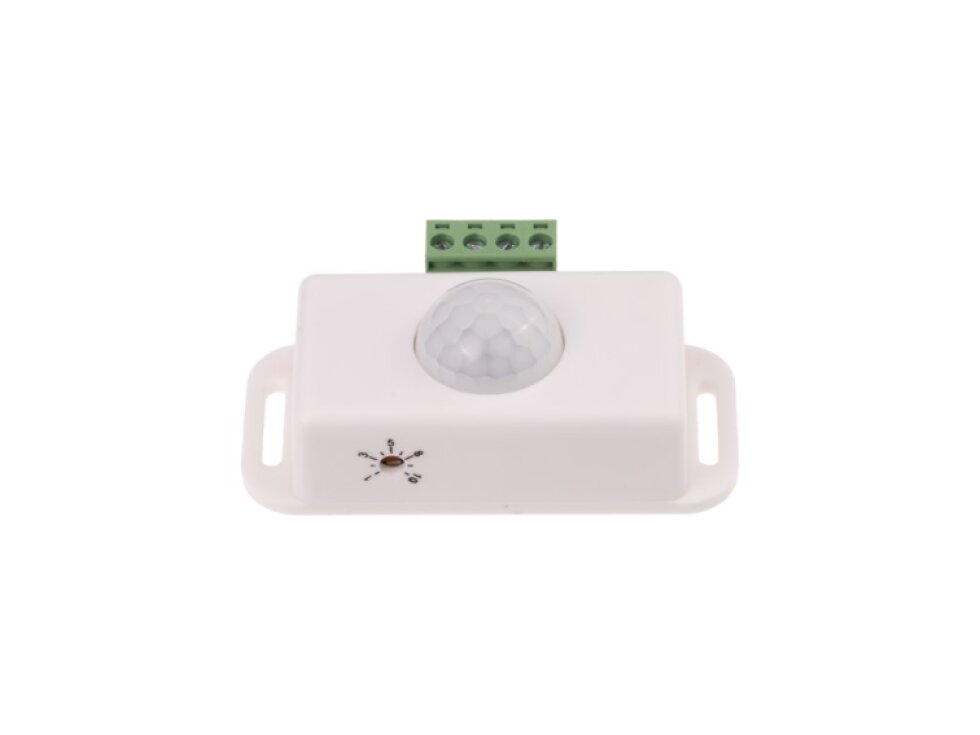 Pohybové čidlo PIR8 12-24V bílé, pro LED pásky