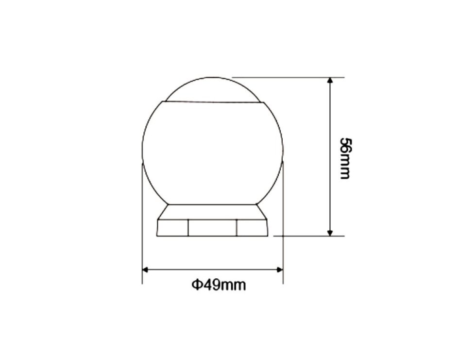 MiBOXER RF senzor 2.4GHz bezdrátové pohybové čidlo IP54 Mi-Light PIR1-RF