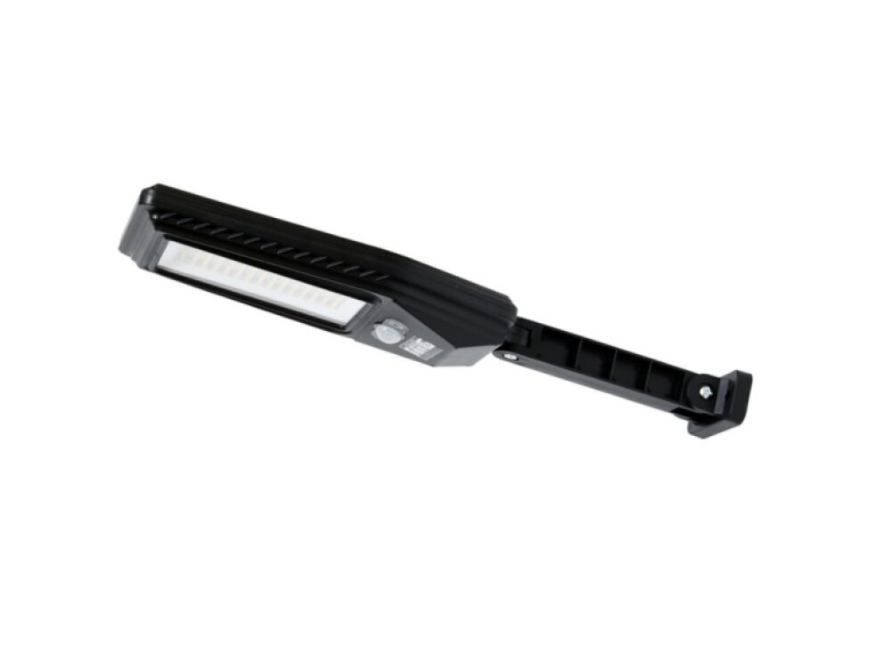 LED solární pouliční svítidlo MODO 20W s dálkovým ovladačem a senzorem 3000K