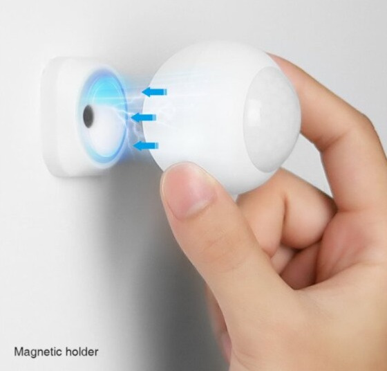 MiBOXER Smart senzor Zigbee 3.0 bezdrátové pohybové čidlo IP54 Mi-Light PIR1-ZB