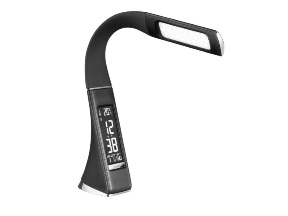 LED stolní lampička Immax LEATHER BLACK černá 08947L