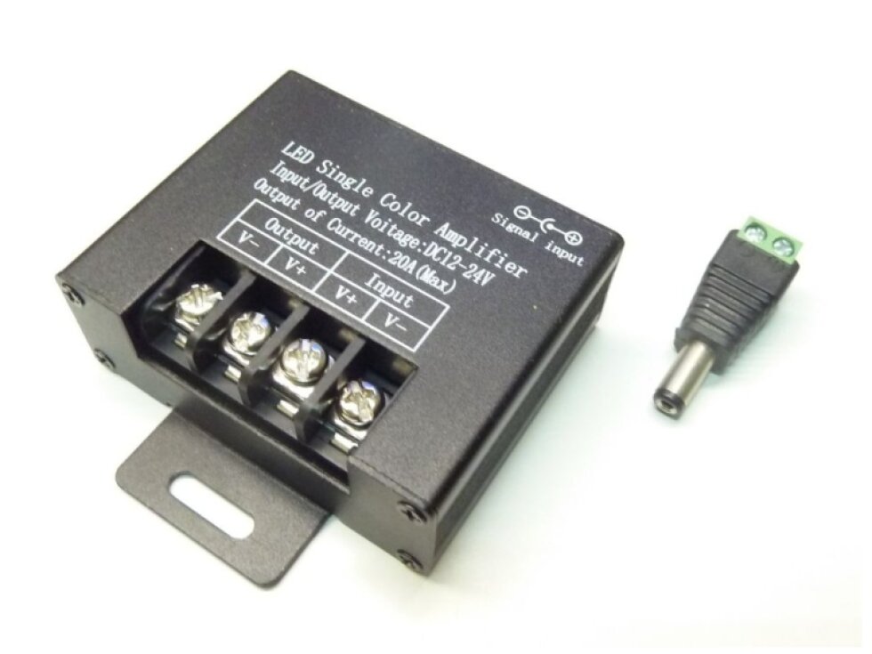 Jednokanálový zesilovač LED signálu AMP7