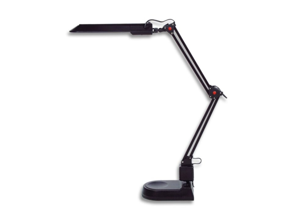 LED lampička Adept 8W černá s kloubem L50164-LED/CR