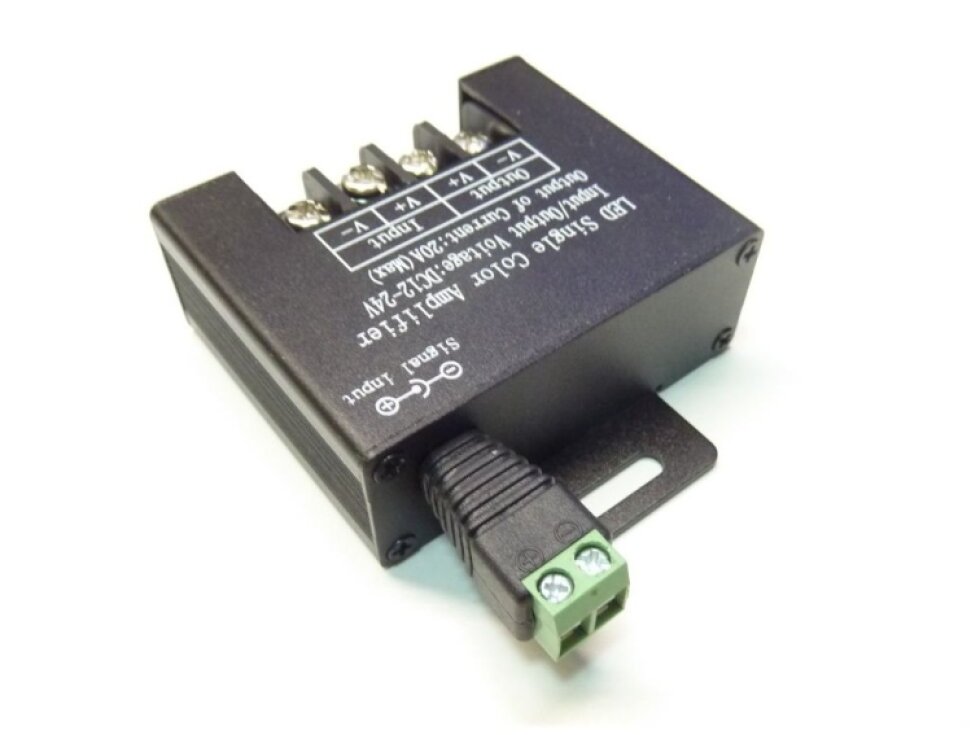 Jednokanálový zesilovač LED signálu AMP7