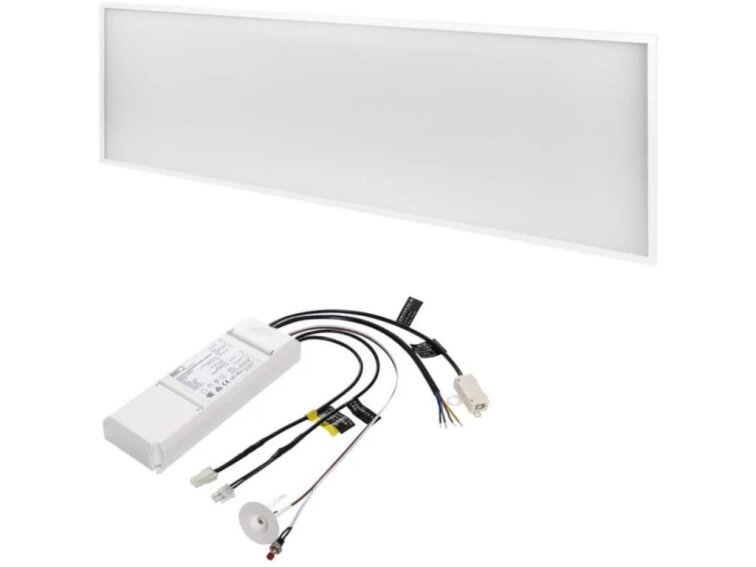 LED panel PROFI EXIT 40W 30×120cm 4000K, obdélníkový EMERGENCY ZR8412E