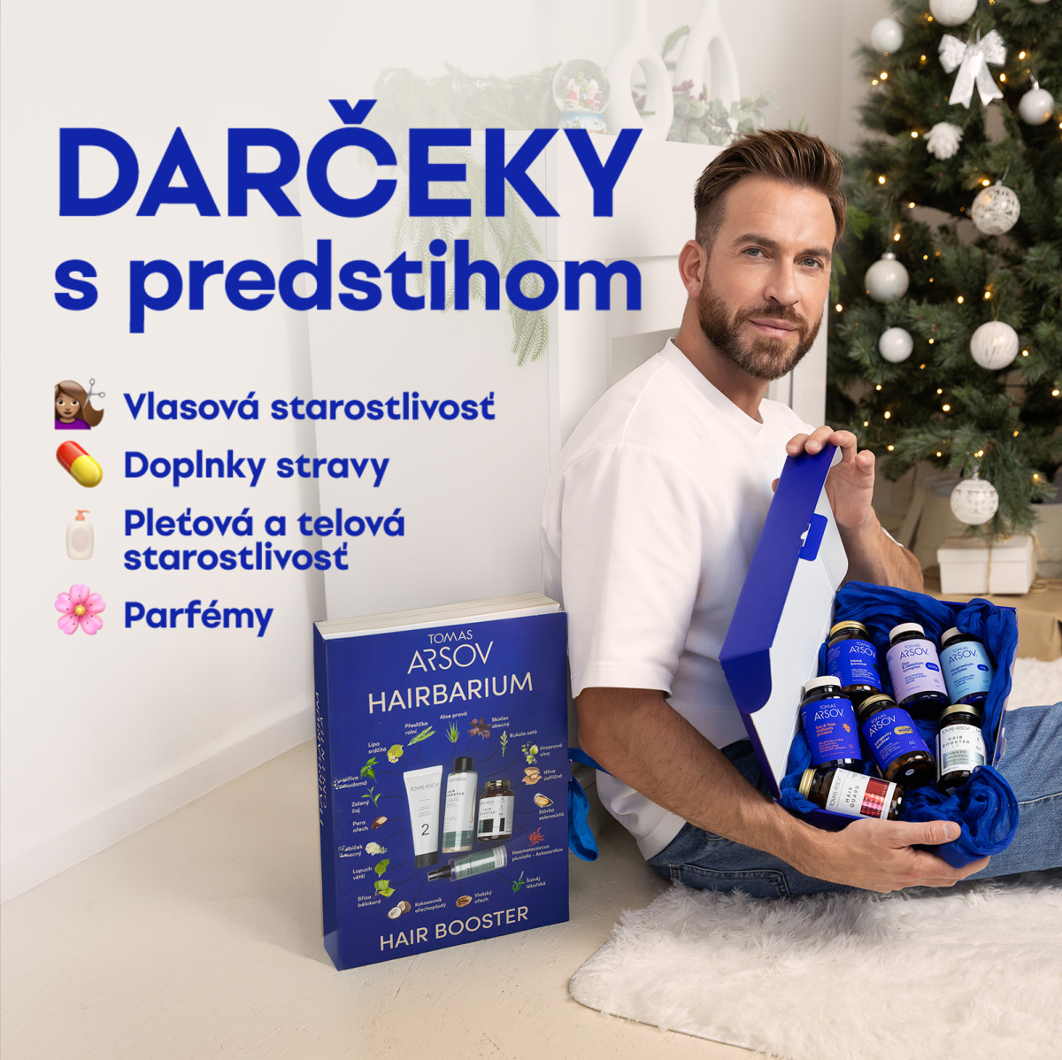 Spríjemnite si čakanie do Vianoc s pohodlným nákupom produktov od TOMAS ARSOV