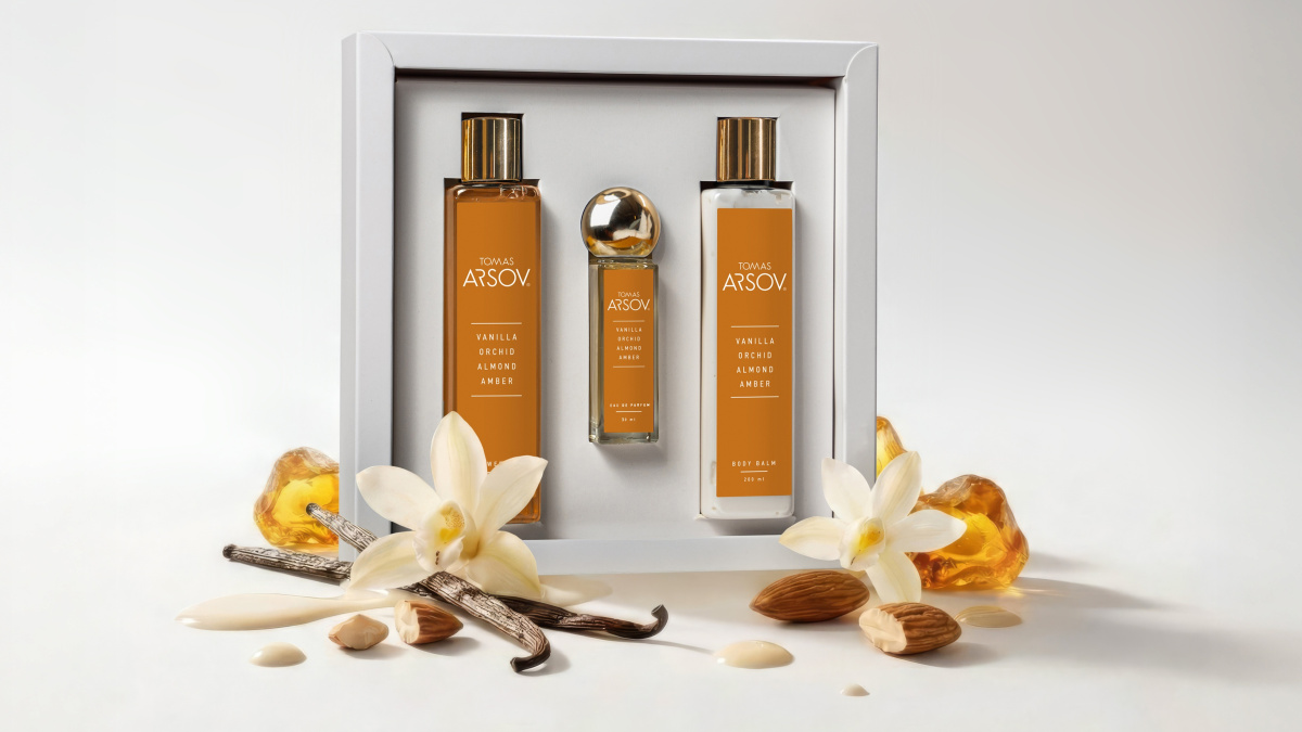 VANILLA ORCHID ALMOND AMBER Dárková kazeta