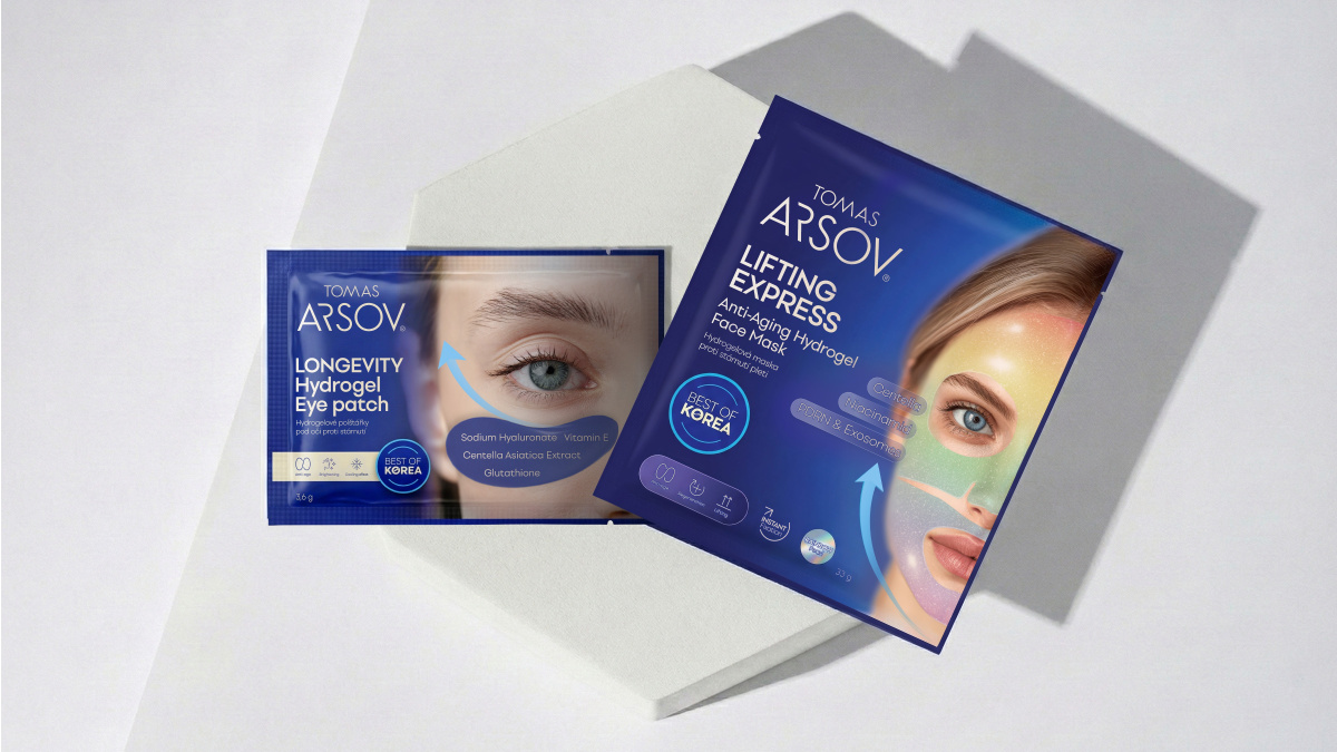 LONGEVITY Hydrogelové polštářky pod oči