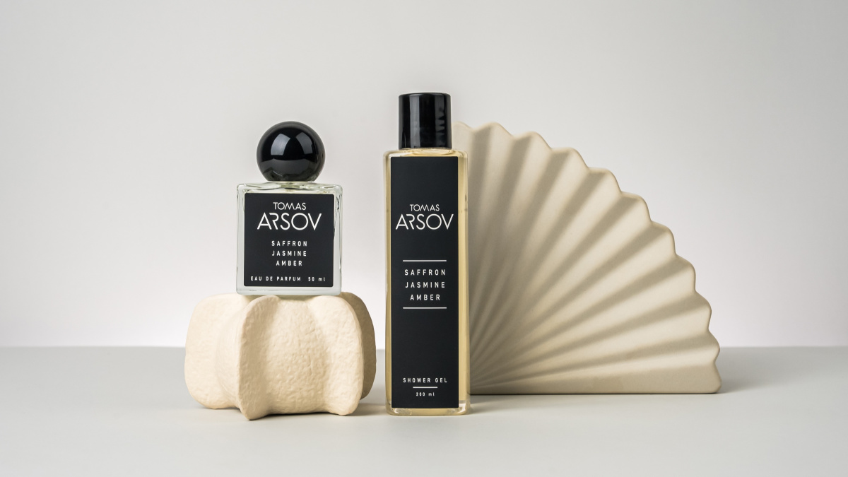 SAFFRON JASMINE AMBER Parfém a sprchový gel