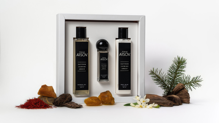 SAFFRON JASMINE AMBER Dárková kazeta